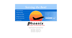 Desktop Screenshot of phoenix-freight.com